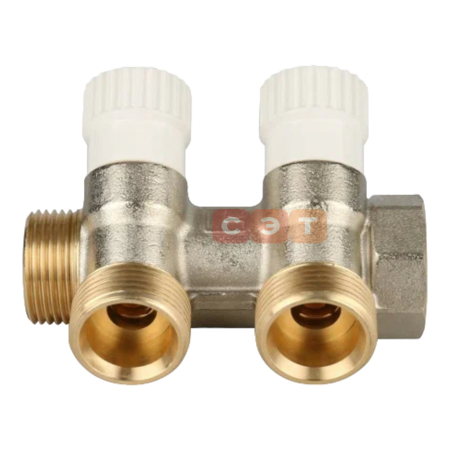 Коллектор распределительный  3/4", 2 вых. 3/4' EK SMB 6851 343402